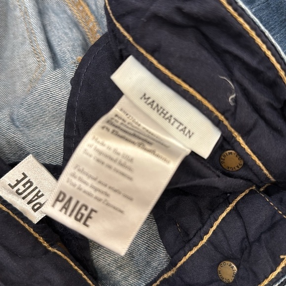 PAIGE Manhattan Bootcut Jeans Size 30 - Picture 6 of 6